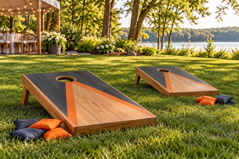 Cornhole game · reference image