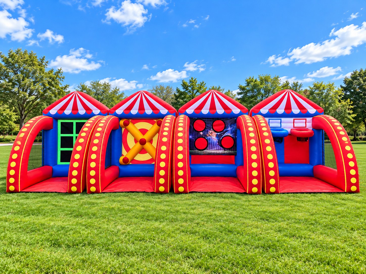 Platinum Plus inflatable carnival games