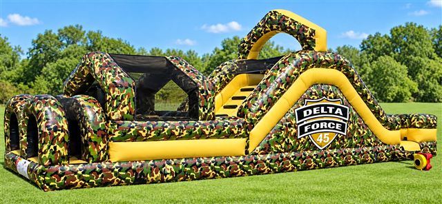 Inflatable obstacle course